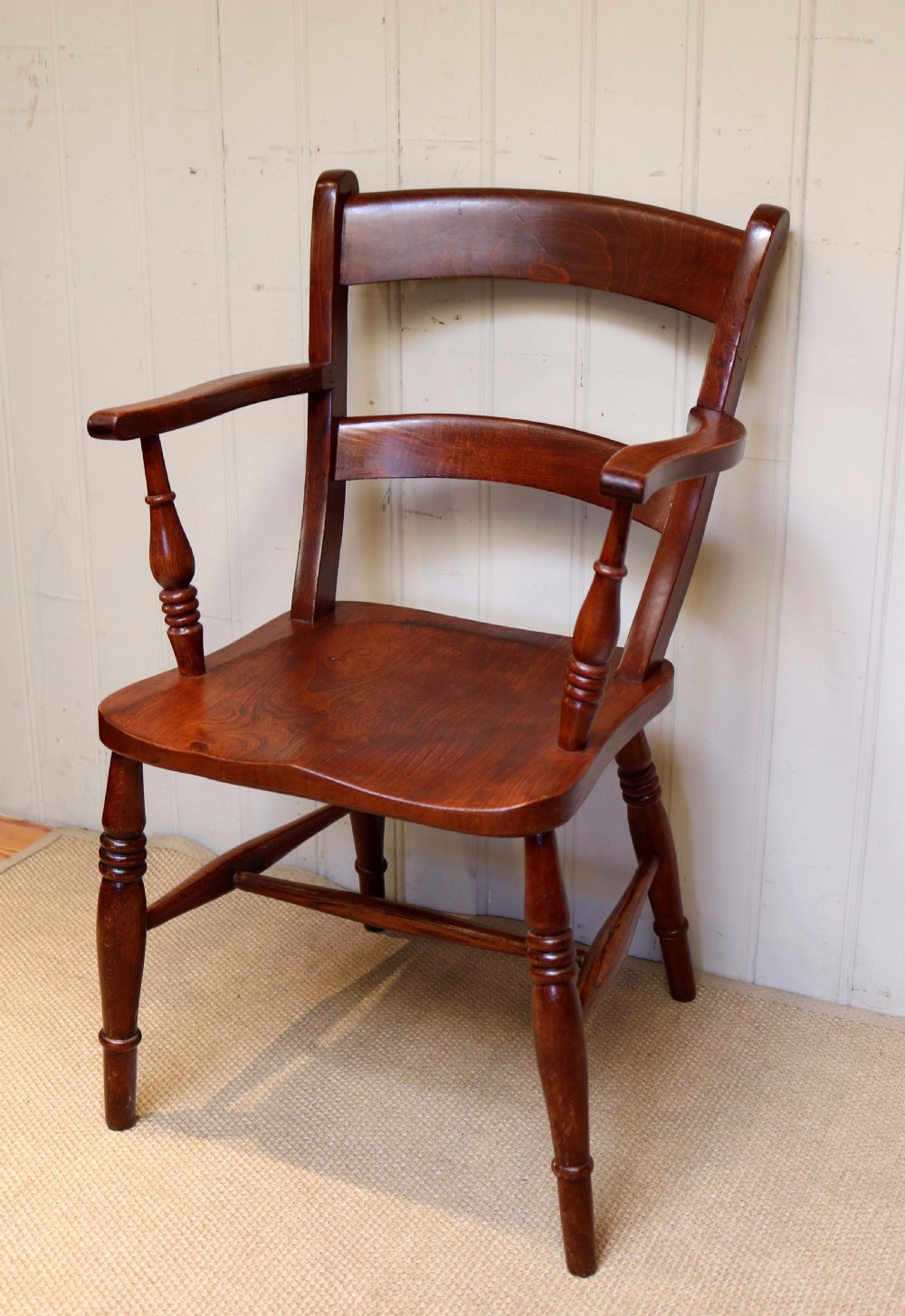 Beechwood And Elm Carver Chair  View II