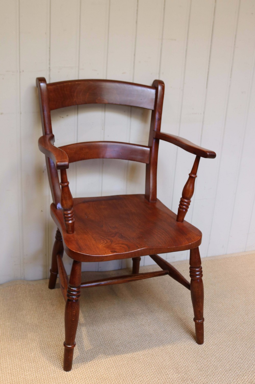 Beechwood And Elm Carver Chair  View III