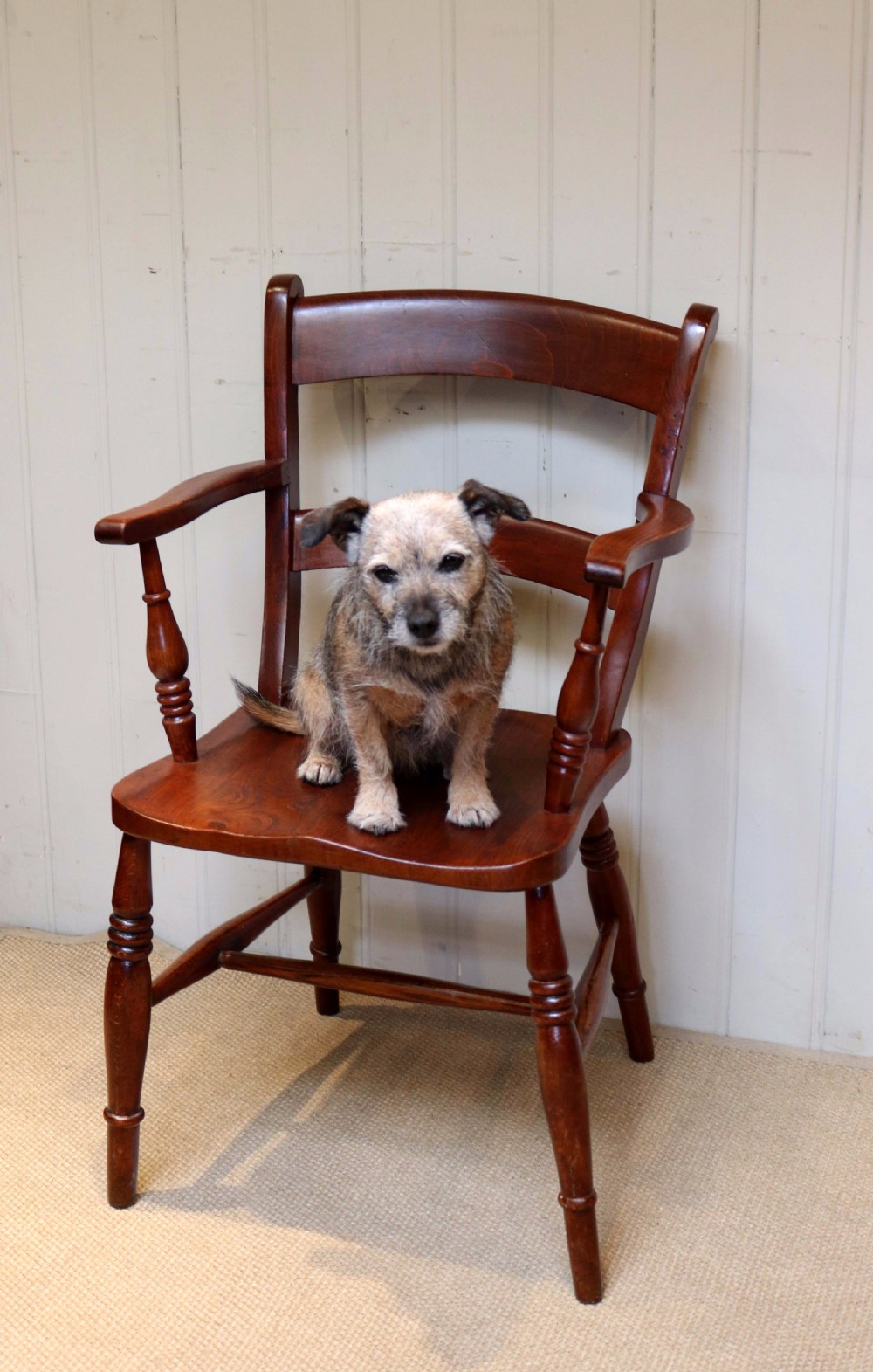 Beechwood And Elm Carver Chair  View VII