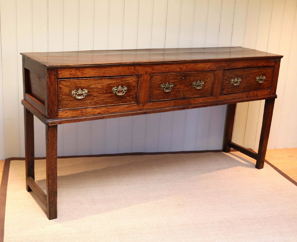 Mid Georgian Elm Dresser Base View III