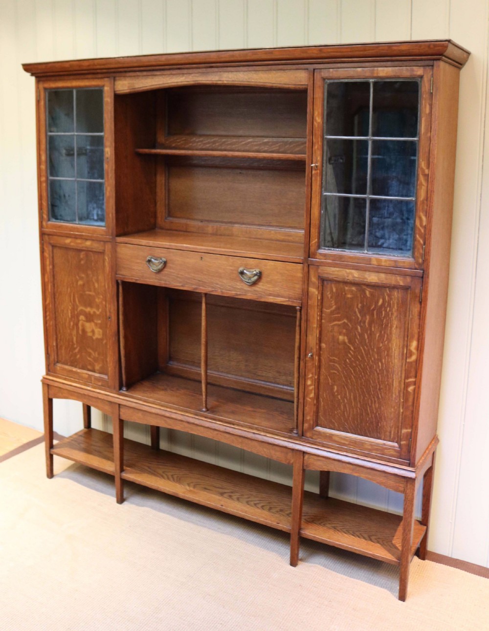 Arts And Crafts Oak Cabinet View III