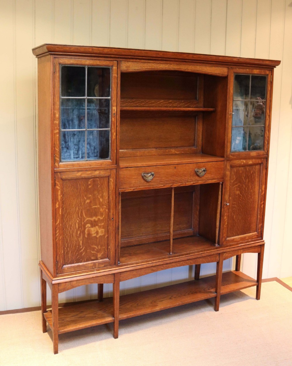 Arts And Crafts Oak Cabinet View VIII