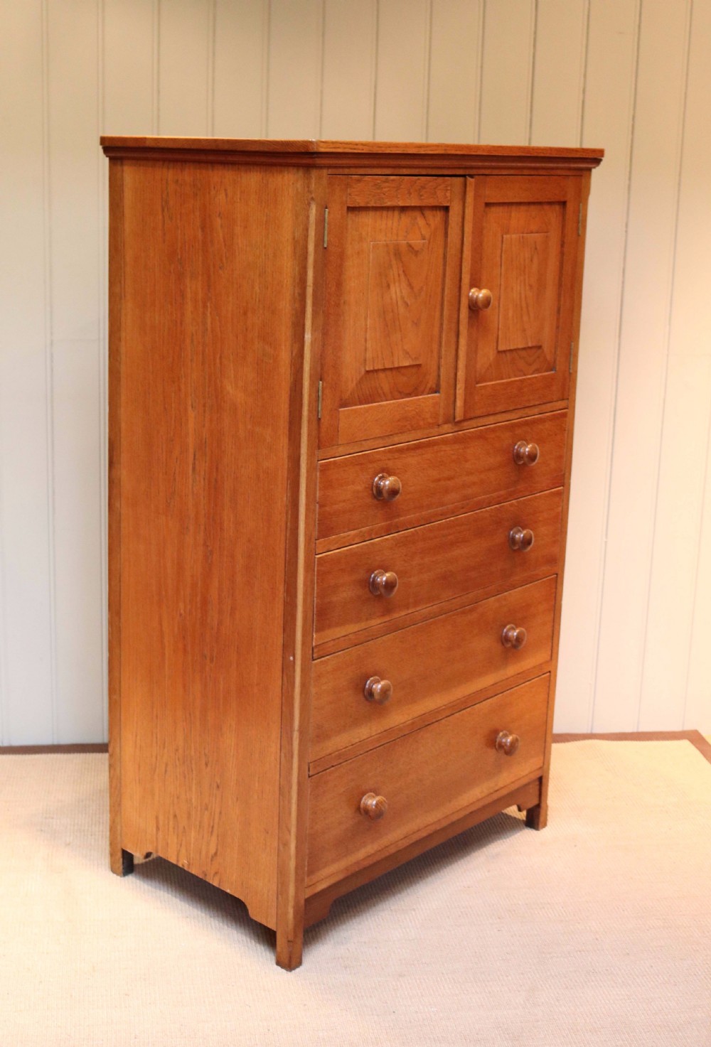 Solid Oak Drawer Cabinet  View VI