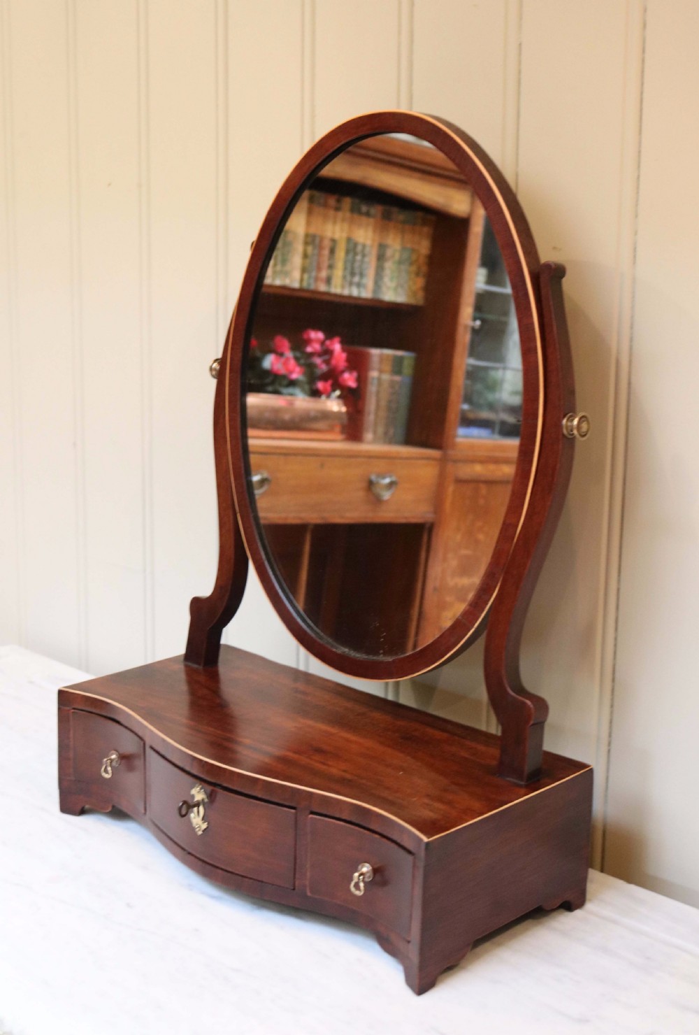 Victorian Mahogany Dressing Table Mirror