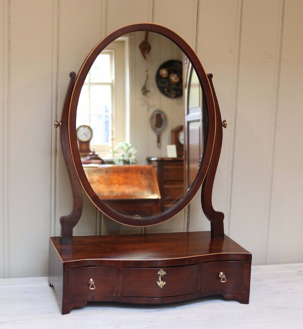 Victorian Mahogany Dressing Table Mirror View V