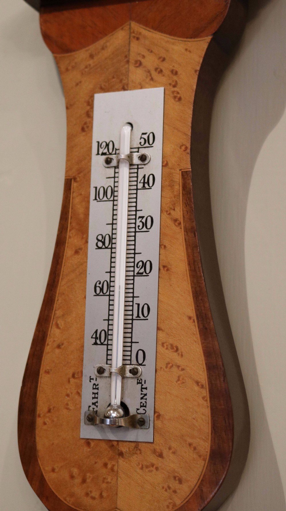 Arts And Crafts Style Banjo Barometer View V