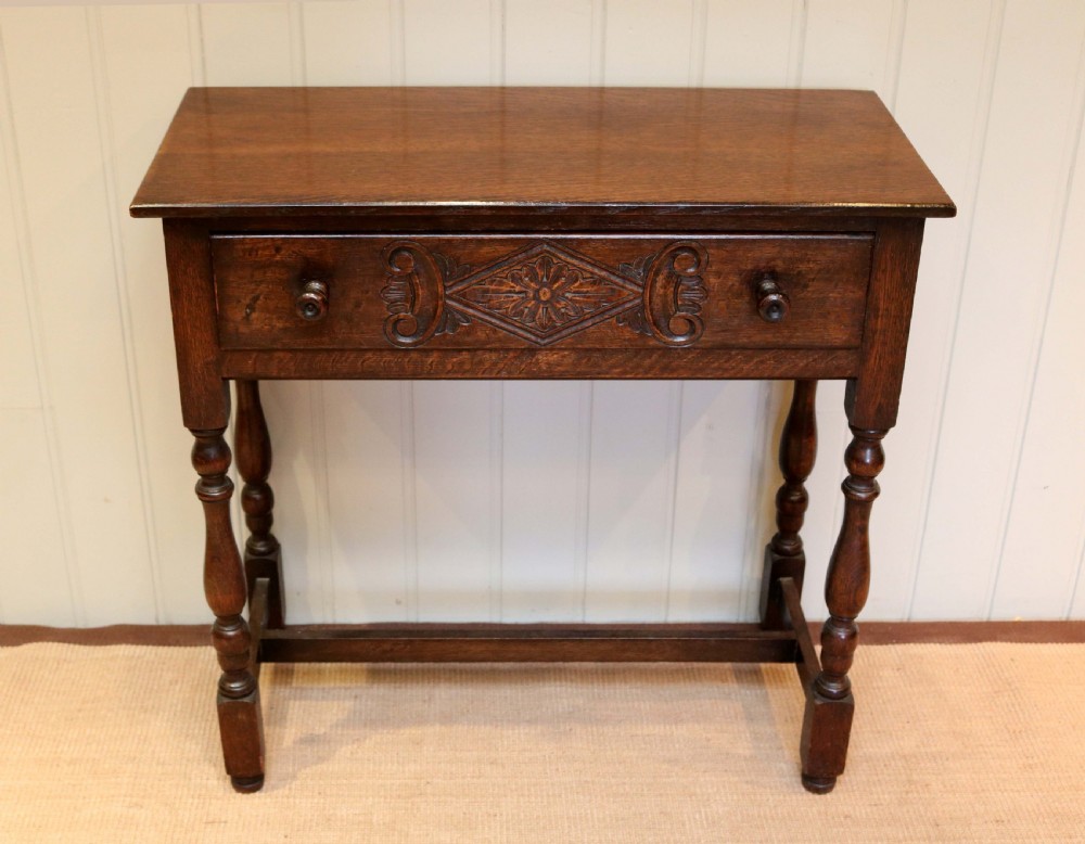 Oak Side Table 