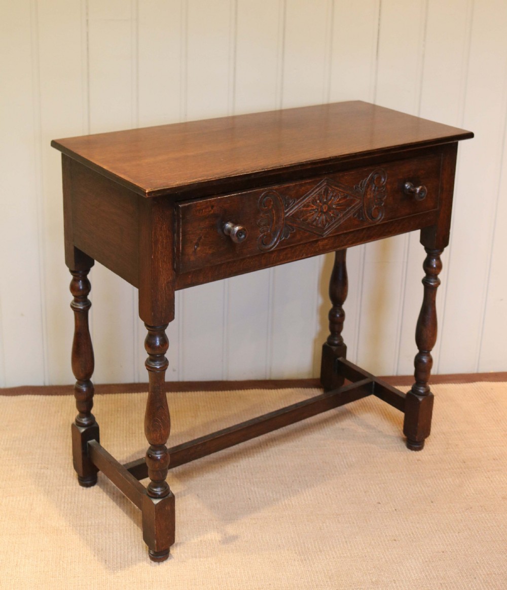 Oak Side Table  View VI