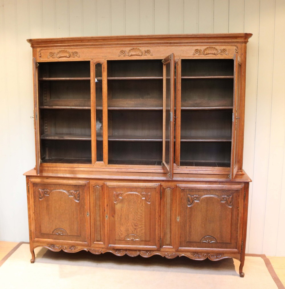 French Oak Cabinet Bookcase View III