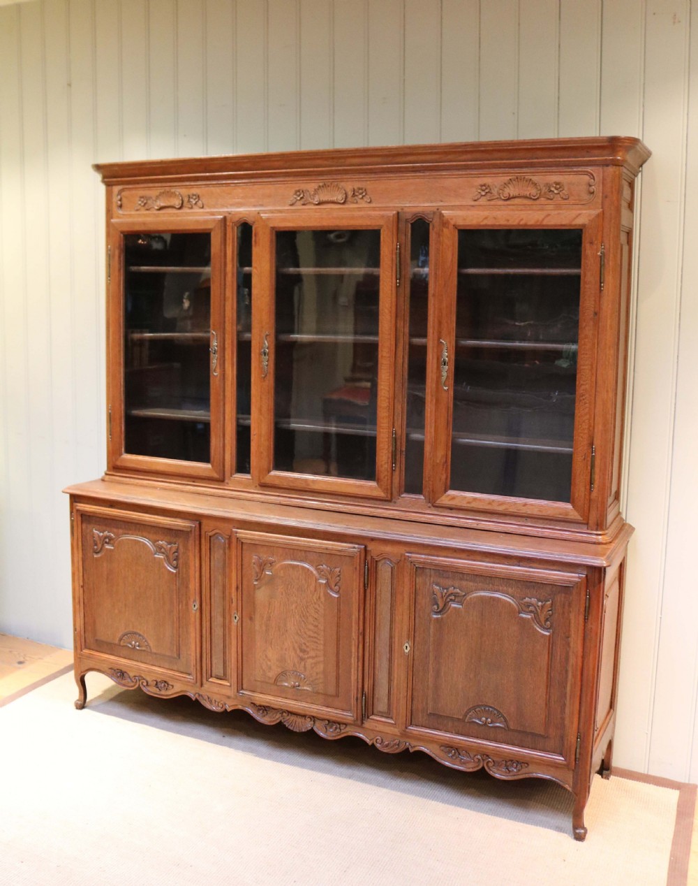 French Oak Cabinet Bookcase View VIII