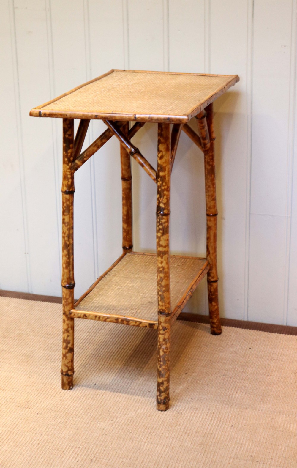 Victorian Two Tier Bamboo Table  View VIII