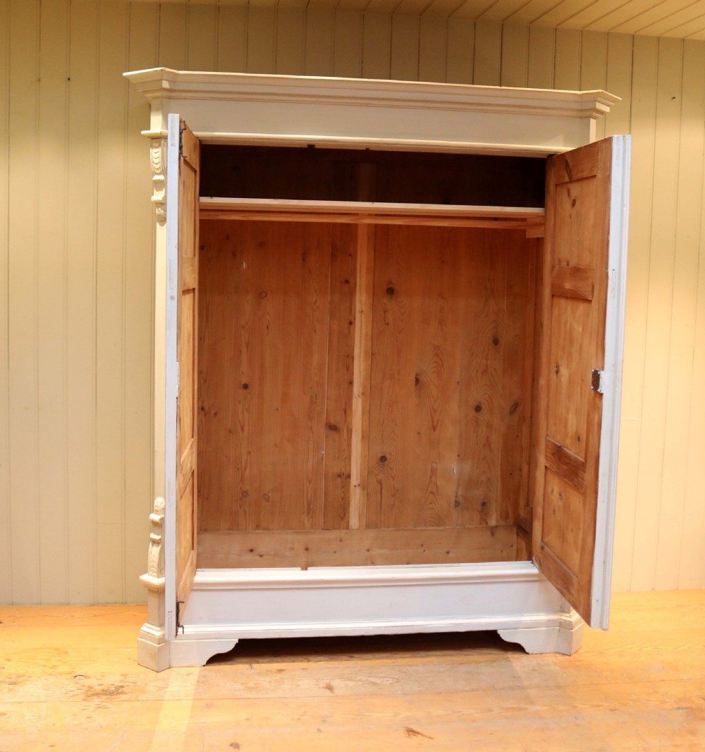 Late 19th Century Continental Painted Wardrobe View III