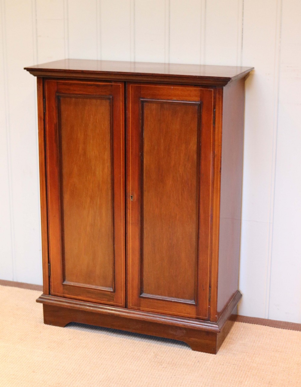 Small Edwardian Mahogany Cabinet  View III