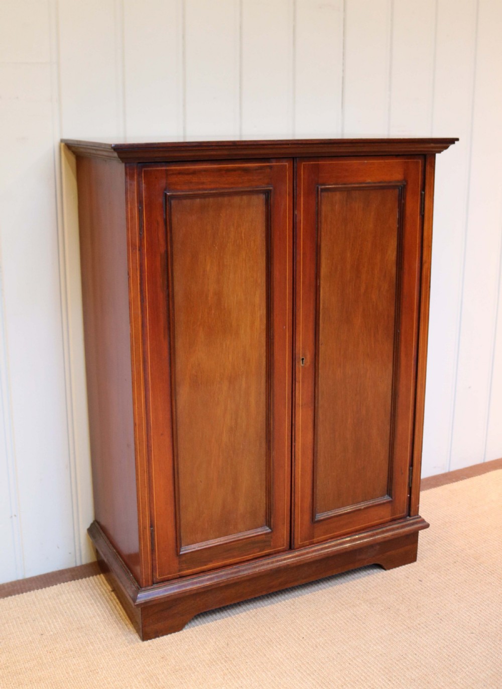 Small Edwardian Mahogany Cabinet  View V