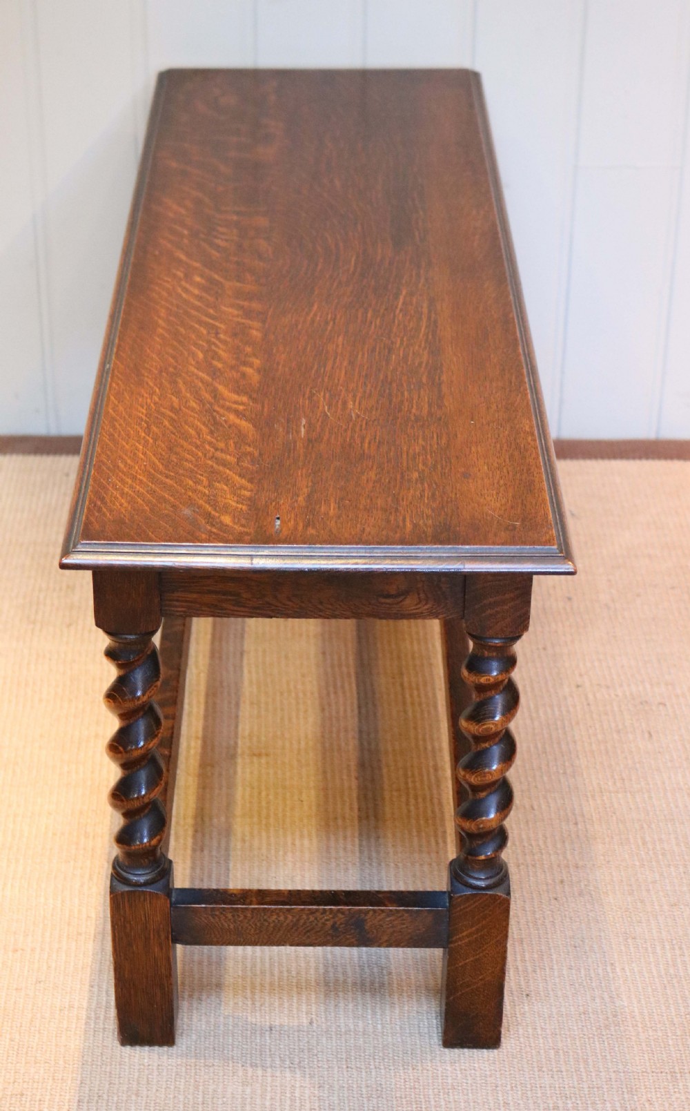 Low Oak Table View VI
