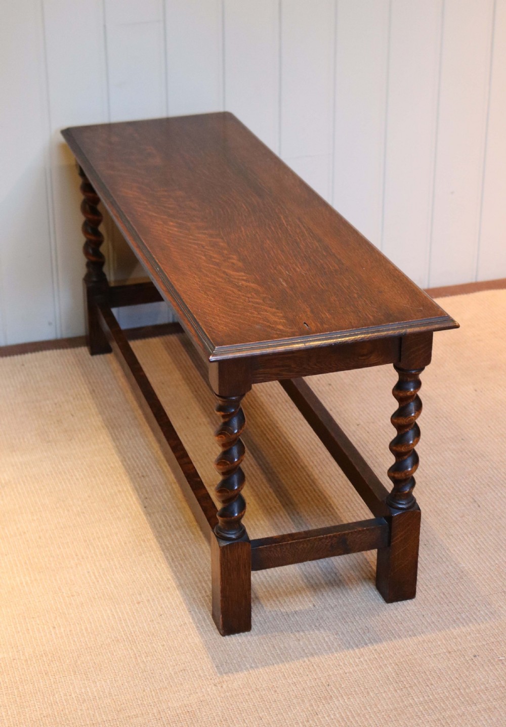 Low Oak Table View VIII