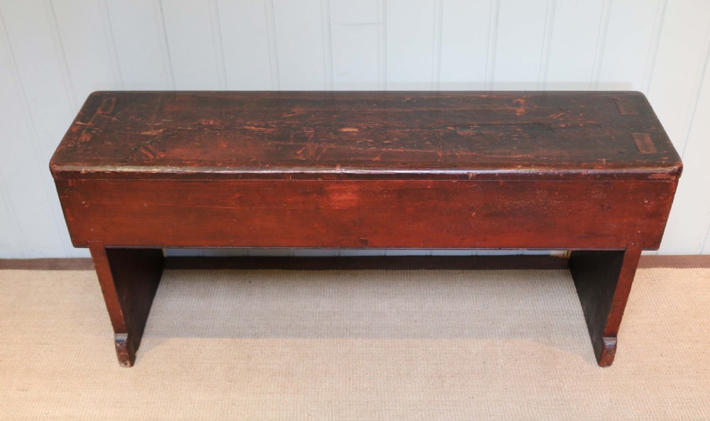 Pine Church Organ Bench