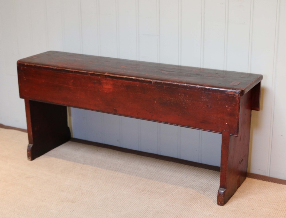 Pine Church Organ Bench View II