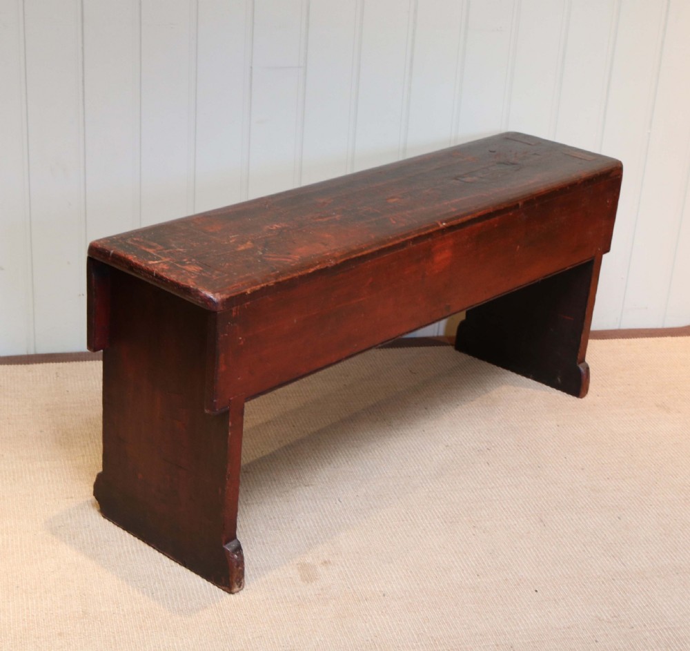 Pine Church Organ Bench View III