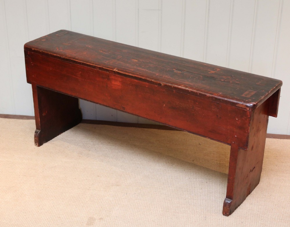 Pine Church Organ Bench View IV
