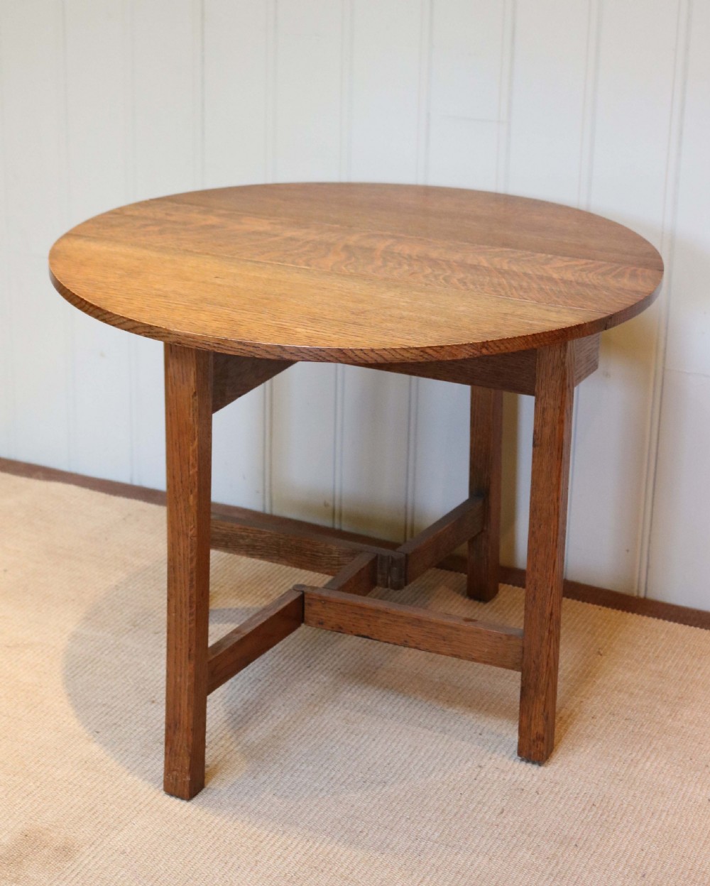 Small Light Oak Drop Leaf Table View X