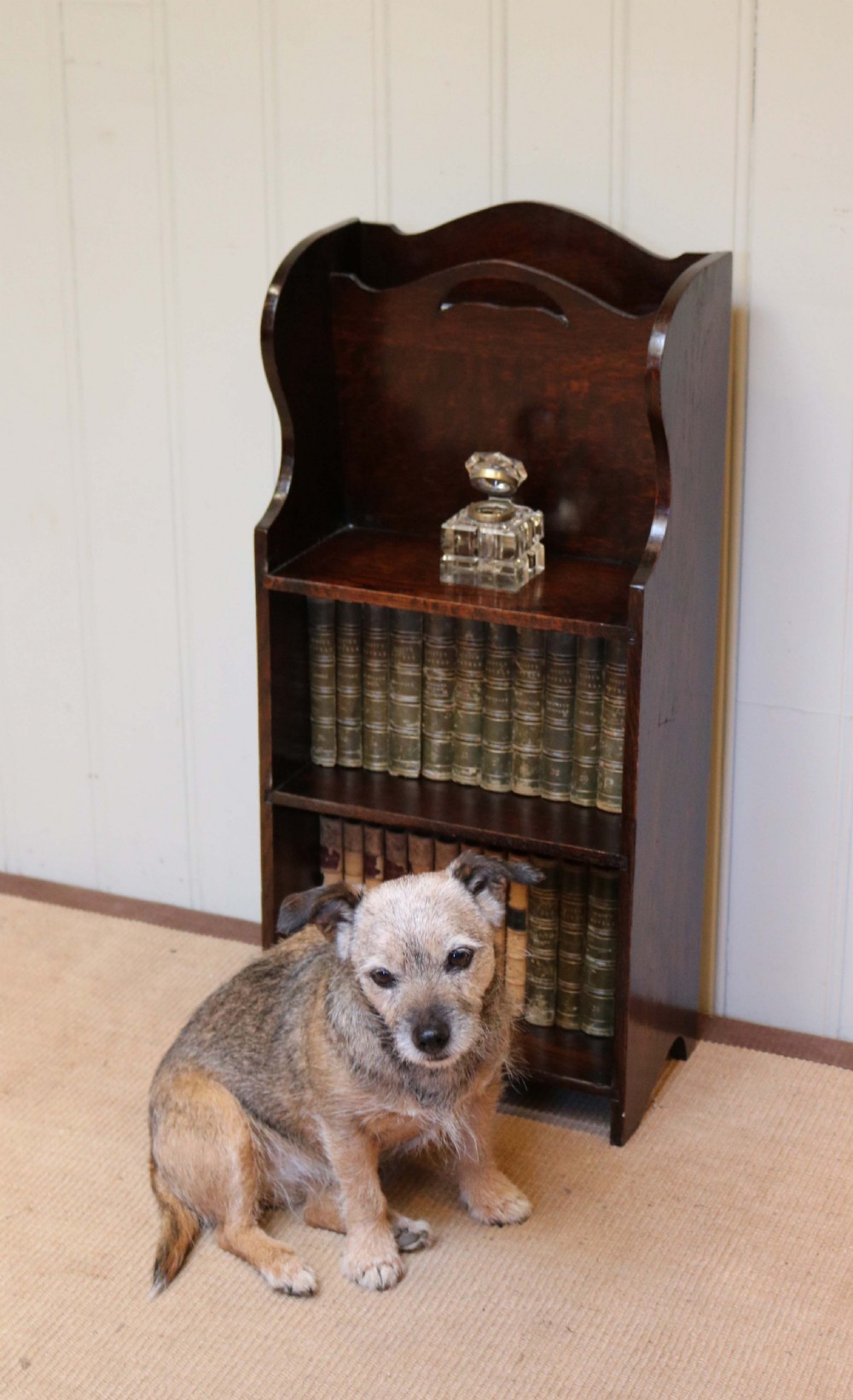 Small Oak Bookcase View V
