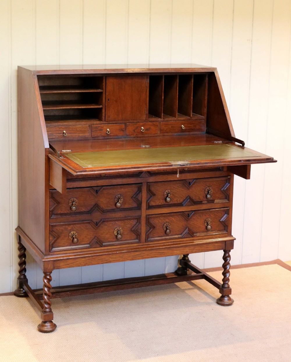 1920s Oak Bureau View II