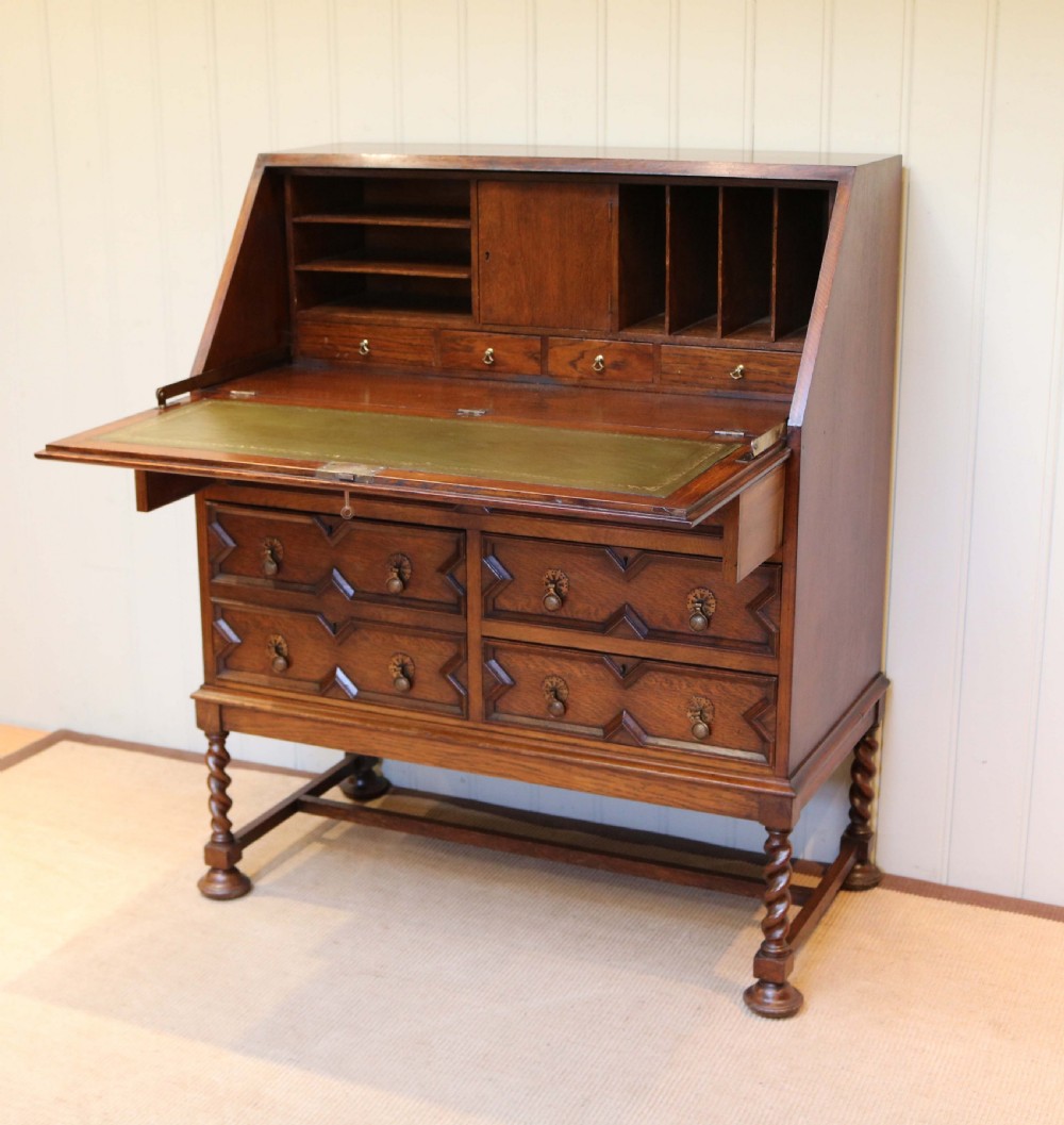 1920s Oak Bureau View III