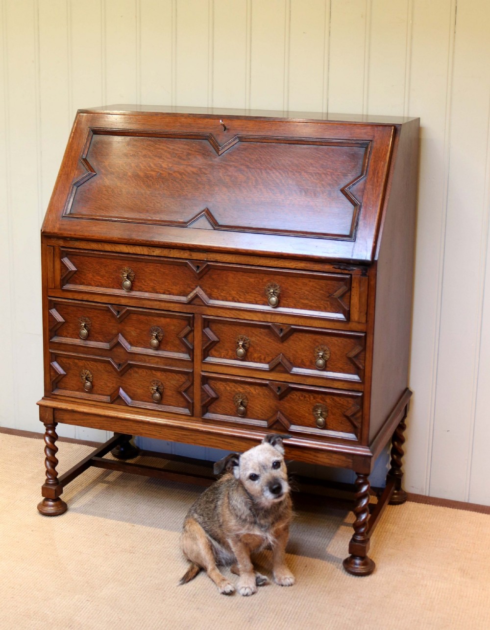 1920s Oak Bureau View VI