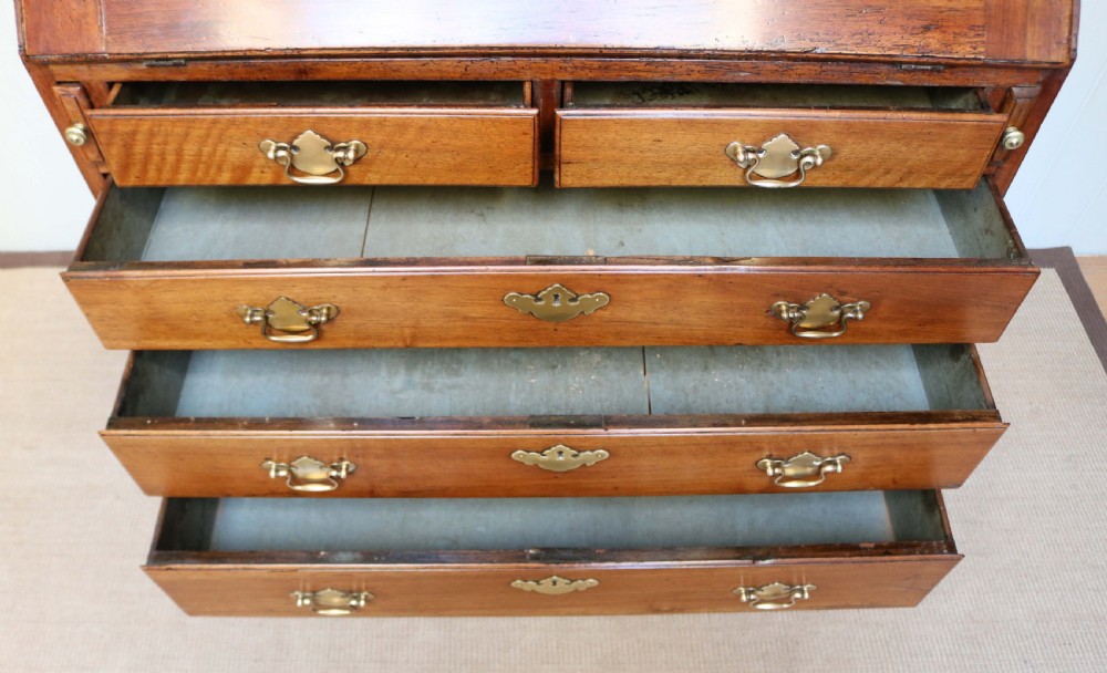 George I Walnut Bureau  View VI
