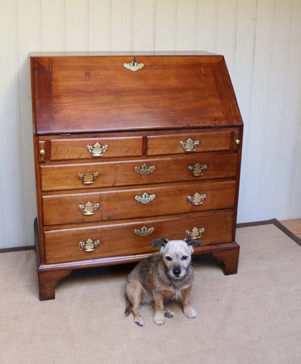 George I Walnut Bureau  View VII