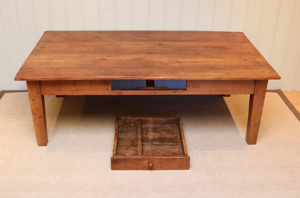 Low French Cherry Wood Table  View III