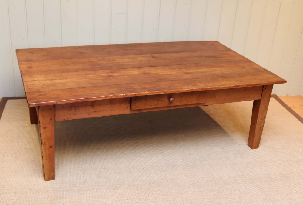 Low French Cherry Wood Table  View IV