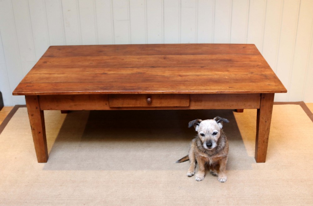 Low French Cherry Wood Table  View VII