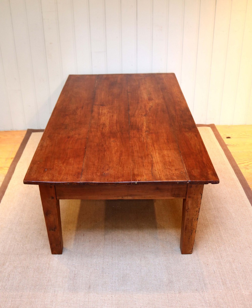 Low French Cherry Wood Table  View VIII