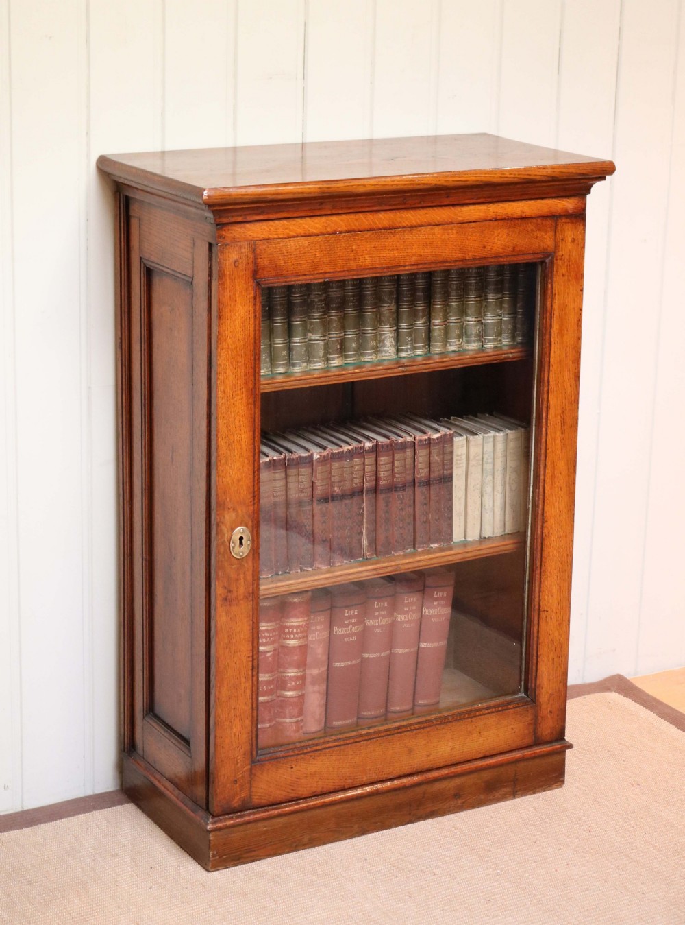Small Edwardian Oak Bookcase