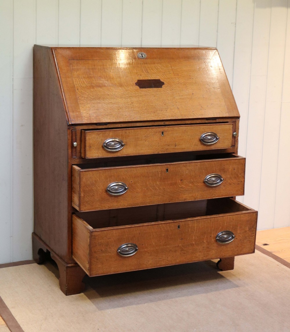 Georgian Oak Bureau View III