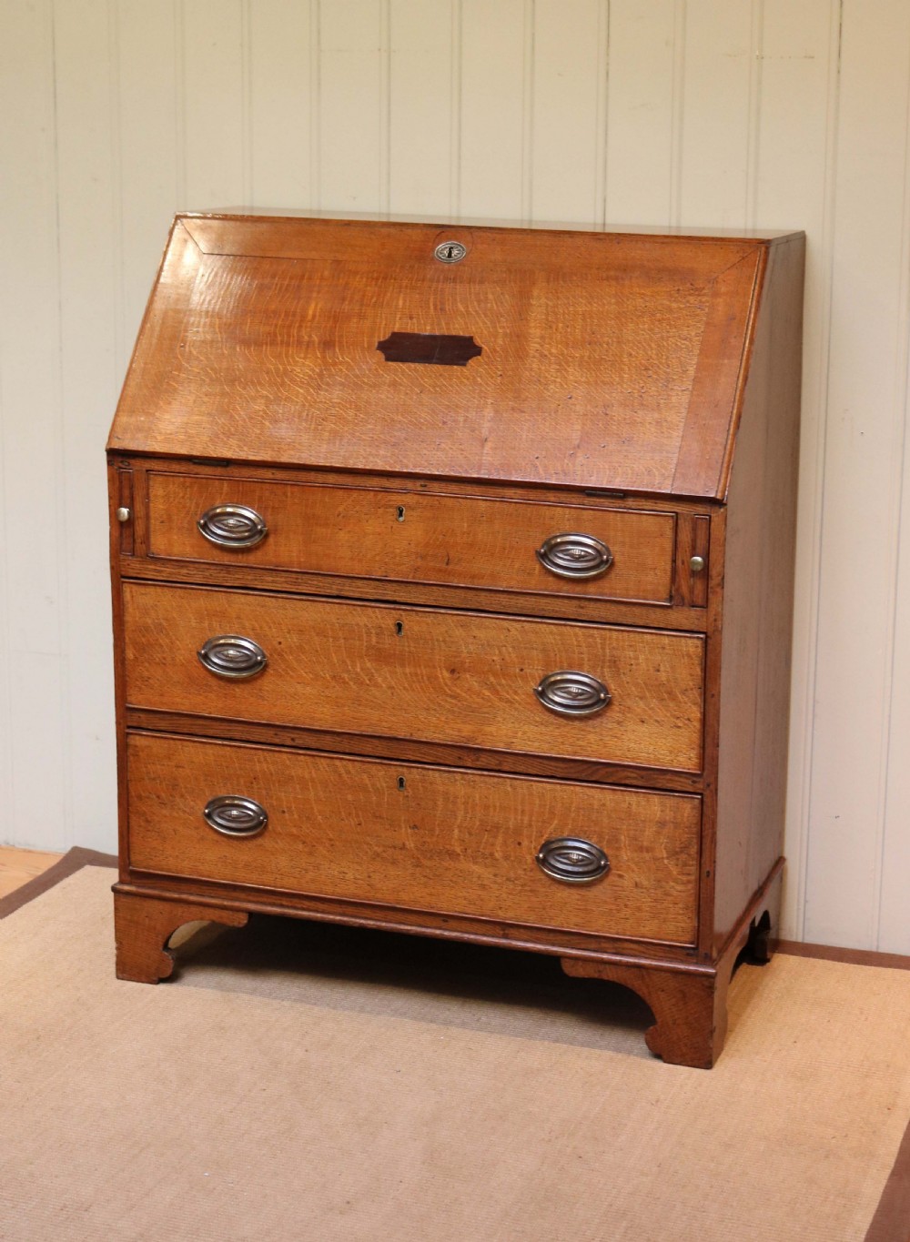 Georgian Oak Bureau View VI