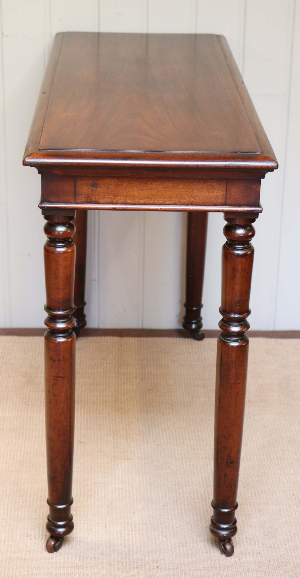 Slim Mahogany Hall Table View VII
