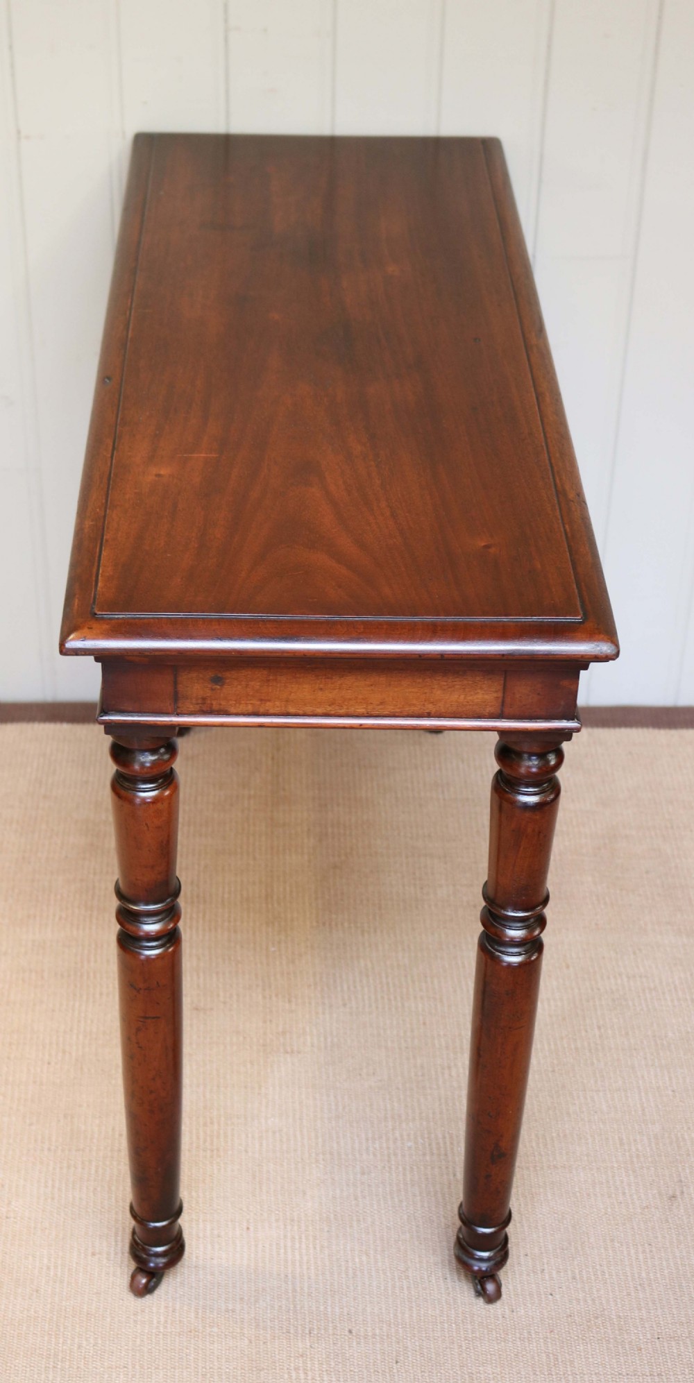 Slim Mahogany Hall Table View VIII