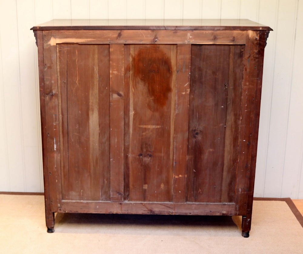Solid Walnut Asethetic Movement Chest Of Drawers View IX