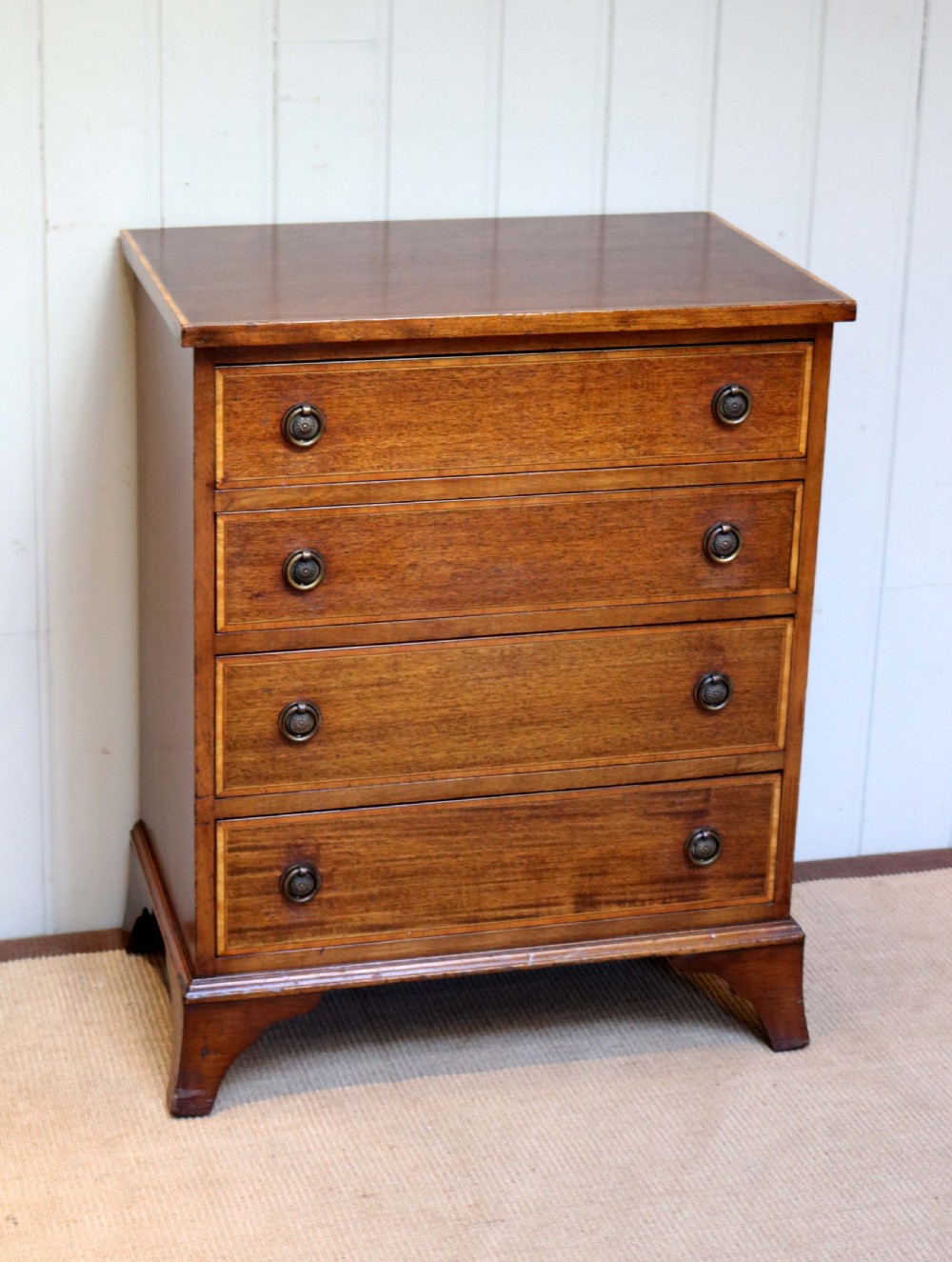 Small Proportioned Mahogany Chest Of Drawers