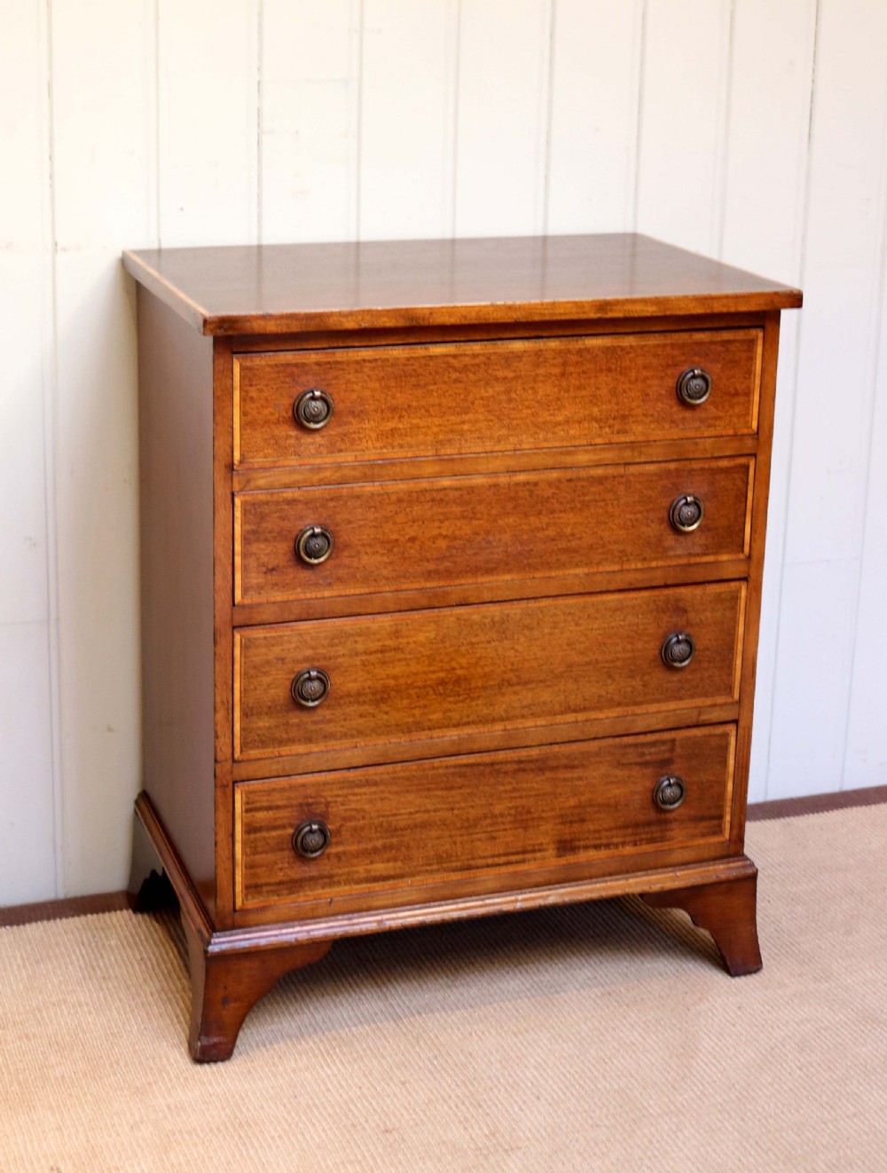 Small Proportioned Mahogany Chest Of Drawers View III