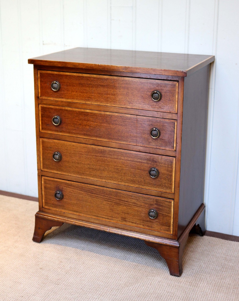 Small Proportioned Mahogany Chest Of Drawers View VIII