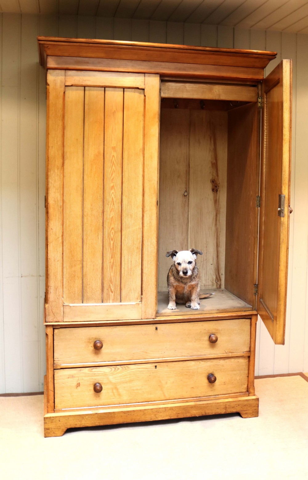 Ash Two Door Wardrobe View IV