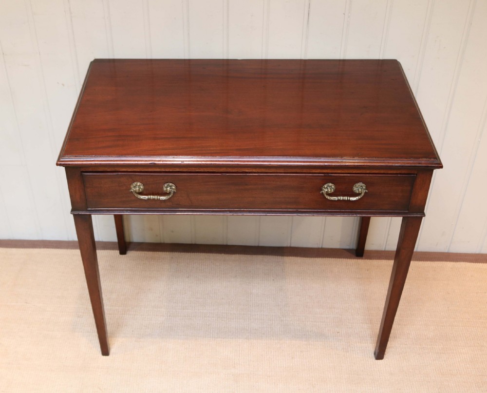 Late Georgian Mahogany Side Table View II