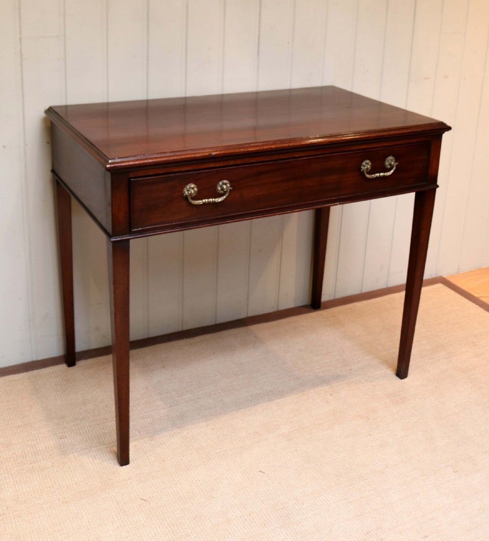 Late Georgian Mahogany Side Table View III
