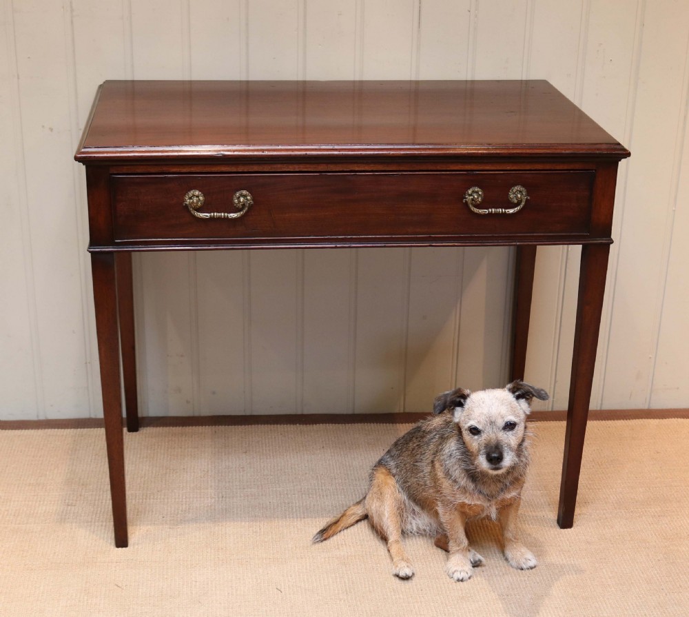 Late Georgian Mahogany Side Table View V