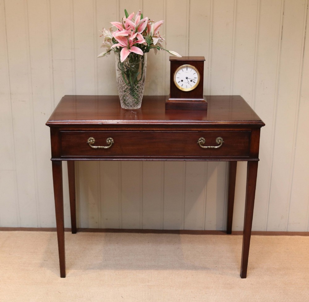 Late Georgian Mahogany Side Table View VI