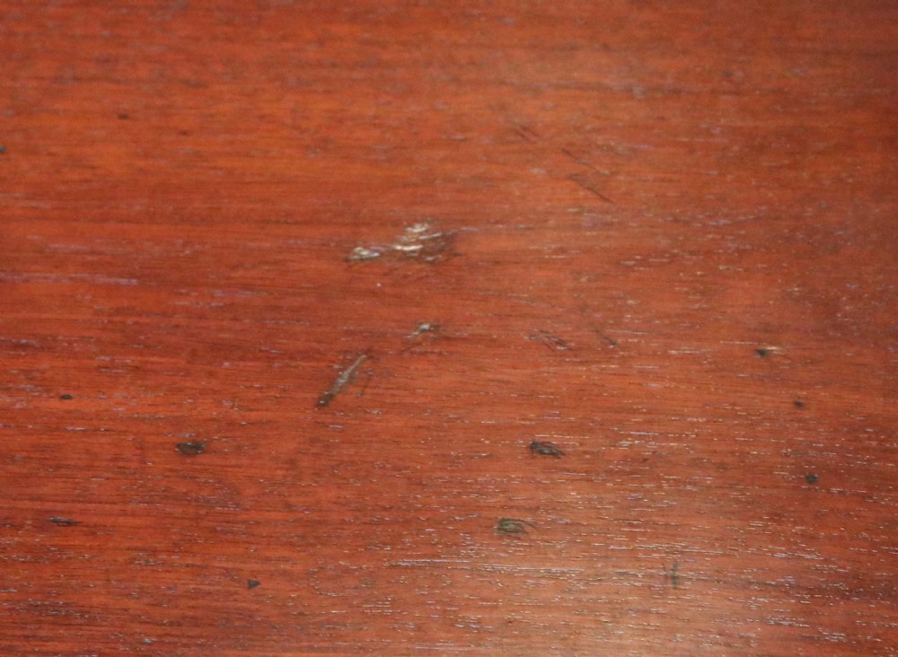 Late Georgian Mahogany Side Table View IX